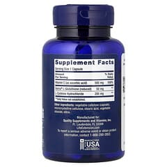 Life Extension Glutathione Cysteine & C Amino Acids for Immune Support 100 Capsules
