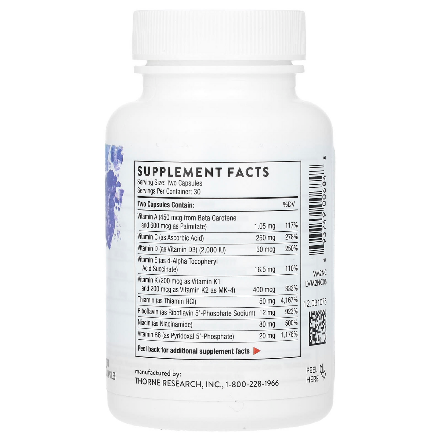 Thorne Basic Nutrients 2/Day Capsules
