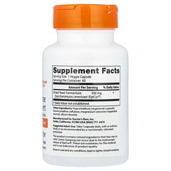Doctor's Best Immune Support Postbiotic 500 Mg Immune Support Gut Microbiome Support 60 Veg Caps