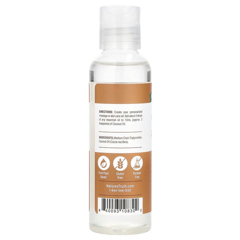 Nature's Truth Skin Care Oil Nourishing Coconut 118 ml