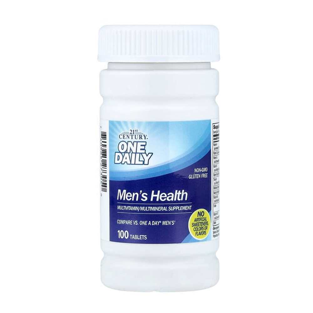 21st Century One Daily Men's Health Multivitamin/multimineral Supplement 100 Tablets
