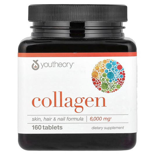 Youtheory Collagen Skin, Hair and Nail Support Healthy Ageing Antioxidant Support Tablets