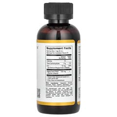 California Gold Nutrition Iron as Ferrous Bisglycinate Chelate and Yellow Dock Root liquid 4 fl oz