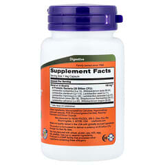 Now Foods Probiotic-10 25 Billion 10 Probiotic Strains Healthy Intestinal Flora Veg Capsules