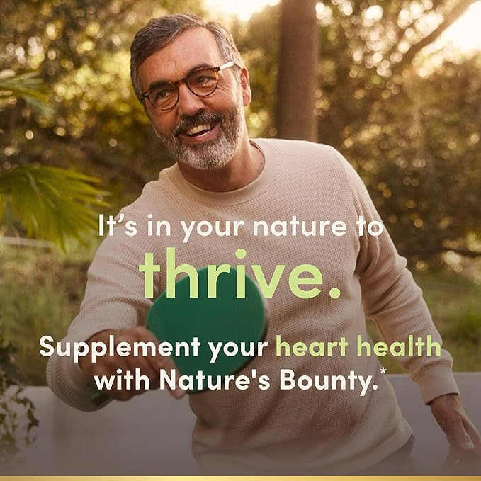 Nature's Bounty Co Q10, Supports Heart Health 200mg 80 Rapid Release Softgels