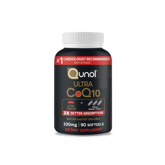 Qunol Ultra CoQ10, 100mg Water and Fat Soluble Softgels