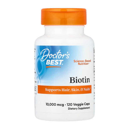 Doctor's Best Biotin 10,000 mcg 120 Veg Caps