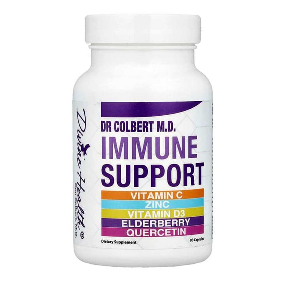 Divine Health Dr Colbert M.D Immune Support 90 Capsules
