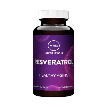 MRM Nutrition Resveratrol Healthy aging Antioxidant support 60 Vegan Capsules