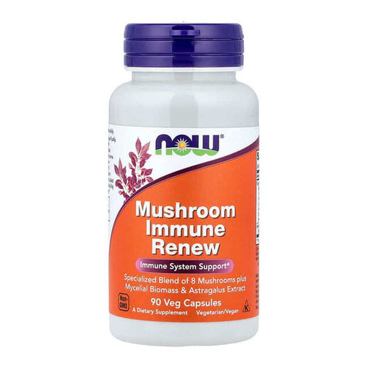 Now Foods Mushroom Immune Renew Immune System Support 90 Veg Capsules