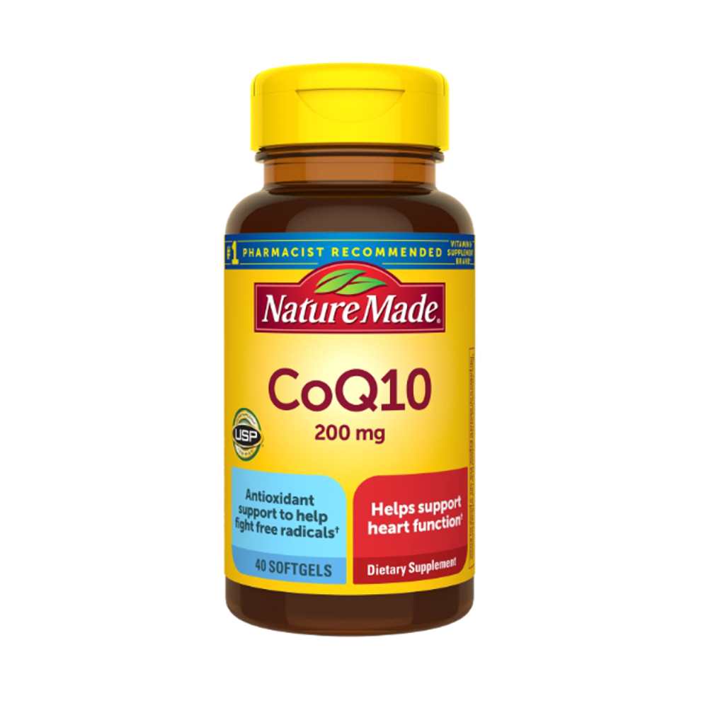 Nature Made Co Q10 200 Mg Helps Support Heart Function Softgels
