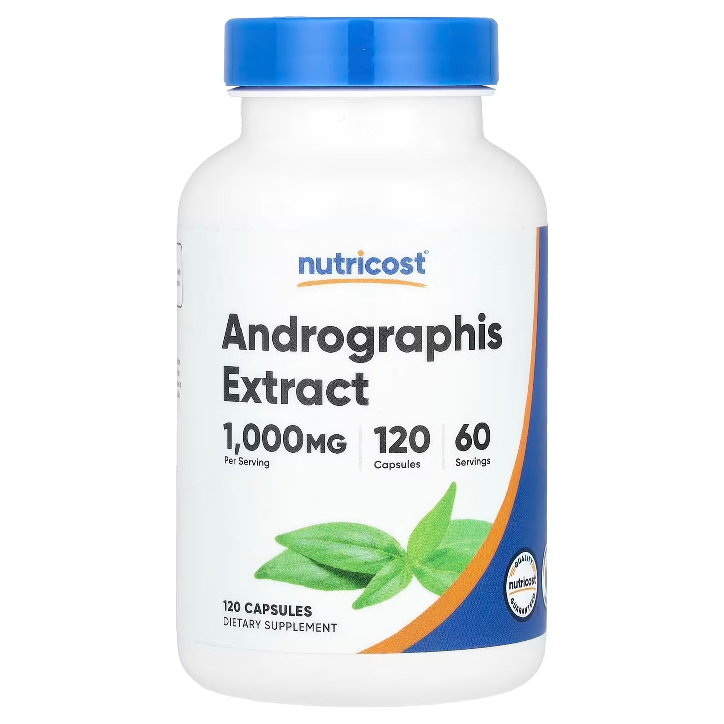 Nutricost Andrographis Extract 1000mg – 120 Capsules, Herbal Botanical Supplement