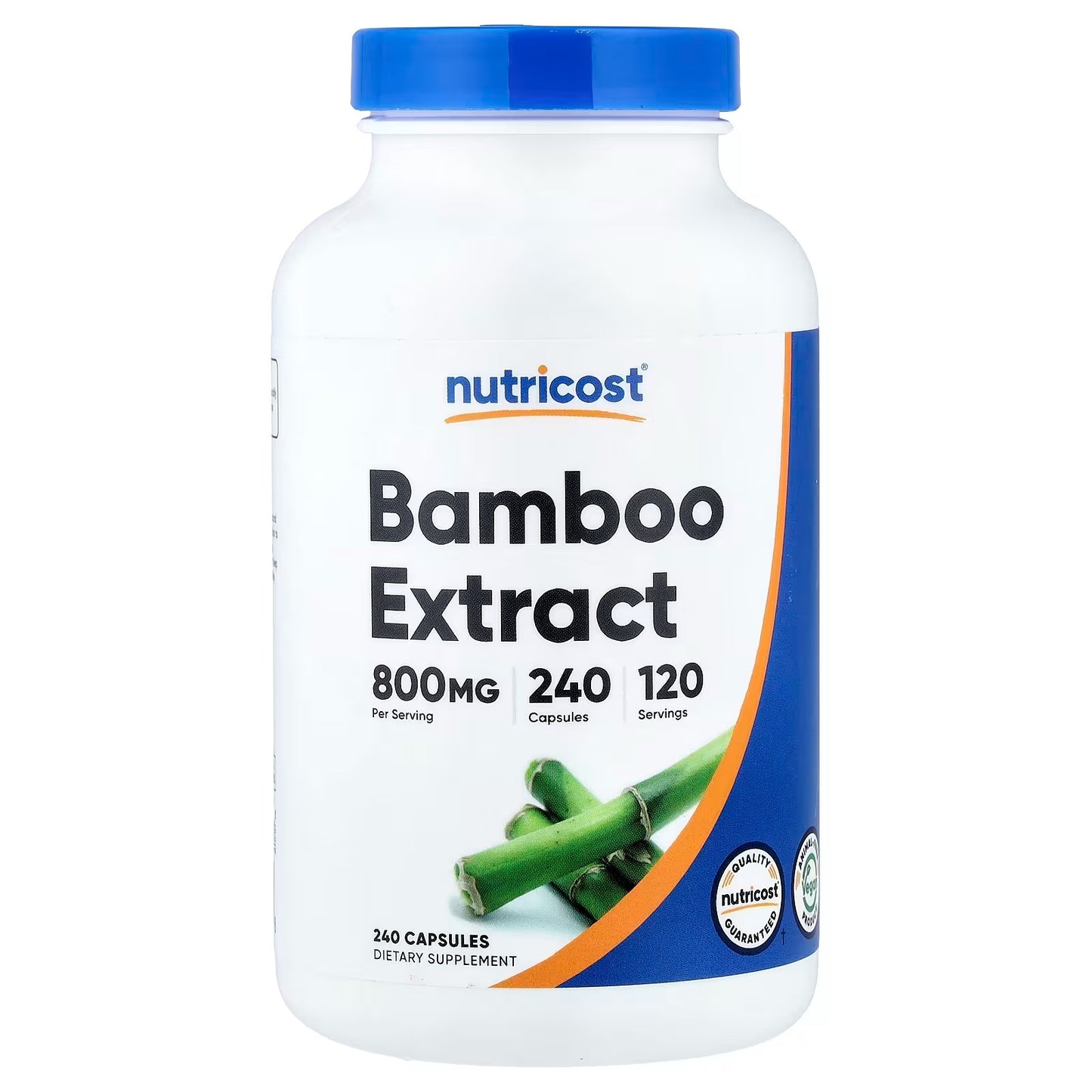 Nutricost Bamboo Extract 400mg – 240 Vegan Capsules, Gluten-Free & GMO-Free