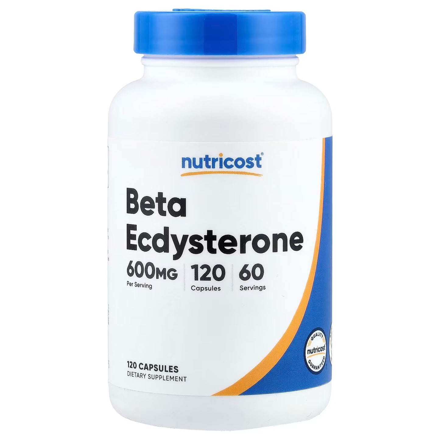 Nutricost Beta Ecdysterone 600mg – 120 Vegan Capsules, 60 Servings, Gluten-Free & GMO-Free