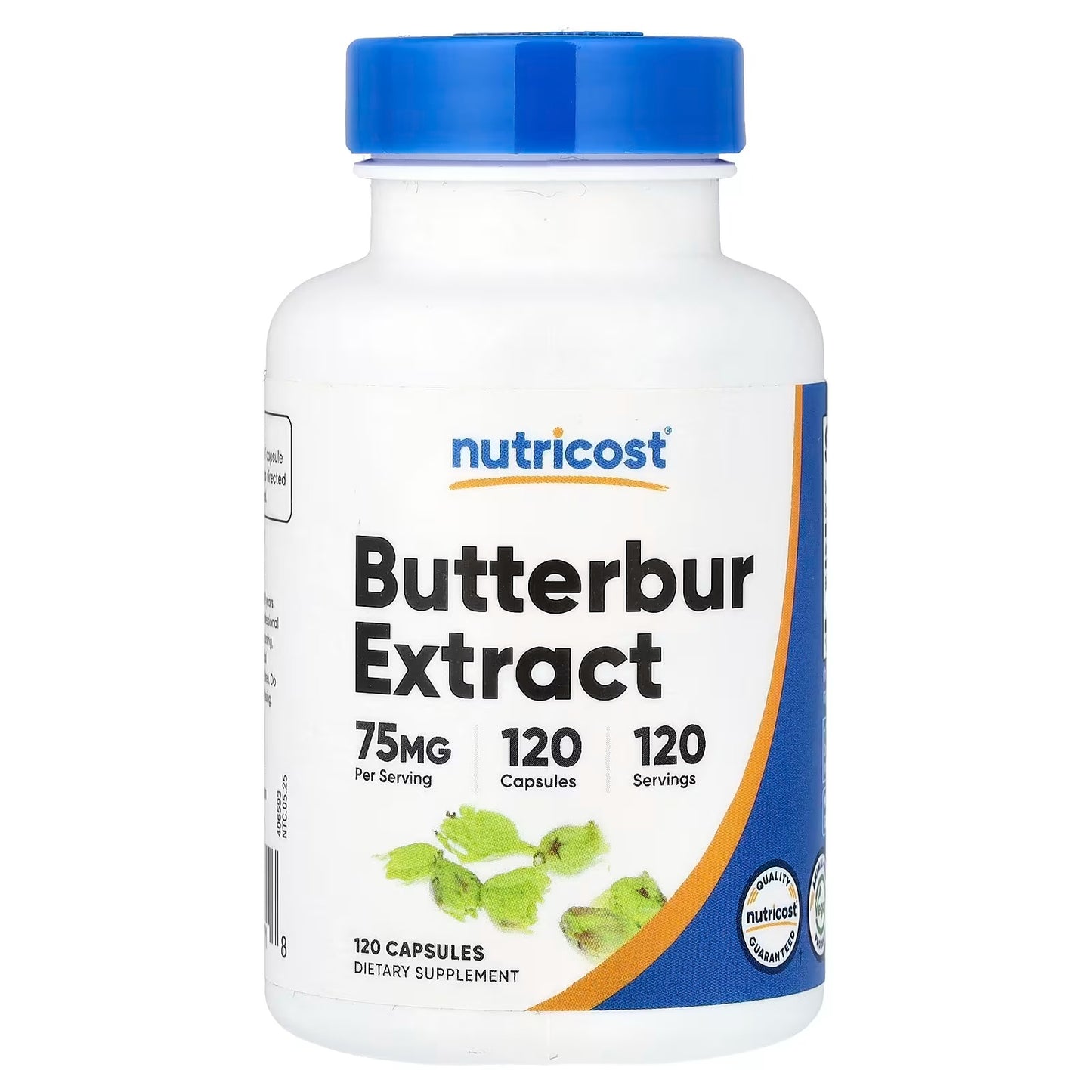 Nutricost Butterbur Extract 75mg – 120 Capsules, Gluten-Free Herbal Supplement