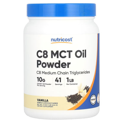 Nutricost Organic Chlorella Powder 8.1 oz (227g) – Unflavored Plant-Based Algae Superfood