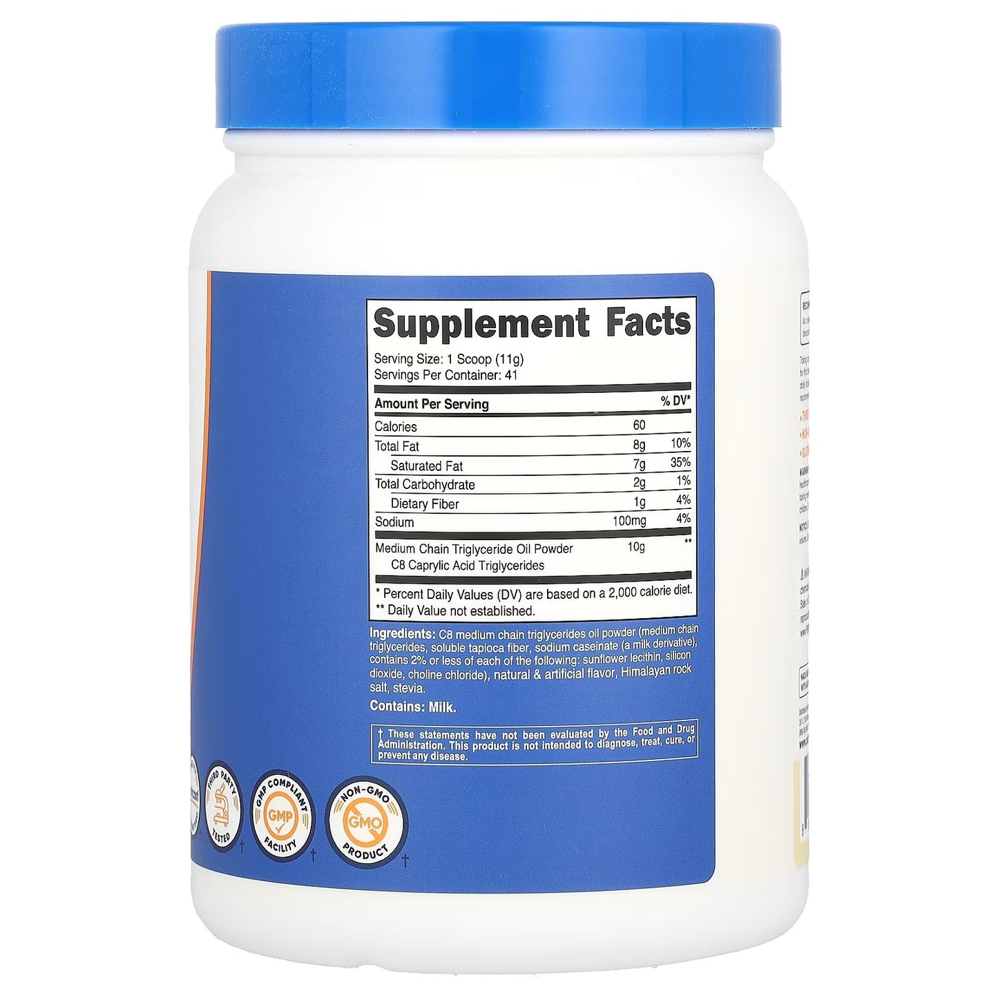 Nutricost Organic Chlorella Powder 8.1 oz (227g) – Unflavored Plant-Based Algae Superfood