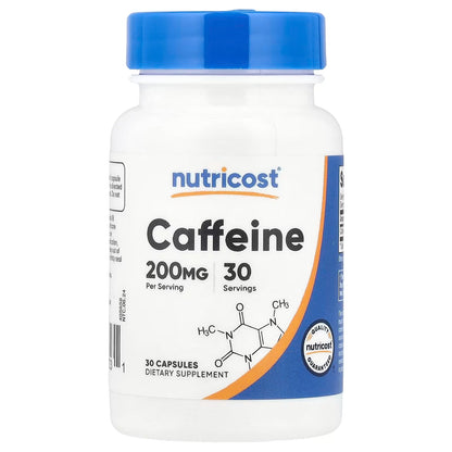 Nutricost Caffeine with L-Theanine 100mg Each – 240 Capsules, Energy & Focus Supplement