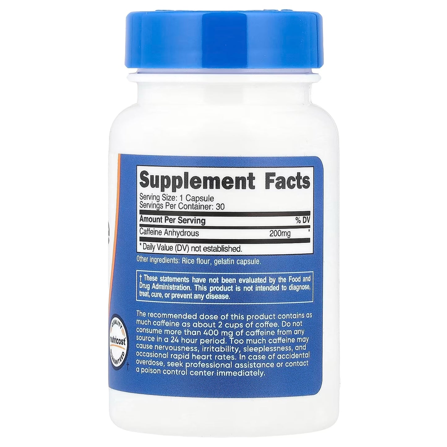 Nutricost Caffeine with L-Theanine 100mg Each – 240 Capsules, Energy & Focus Supplement