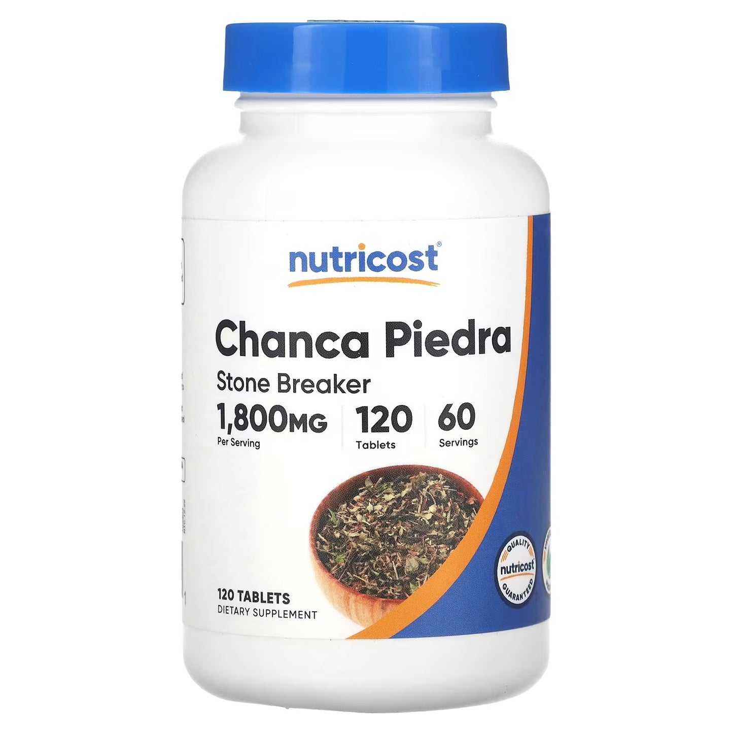Nutricost Chanca Piedra Extract 1800mg – 120 Tablets, 60 Servings, GMO-Free Stone Breaker Herbal Supplement