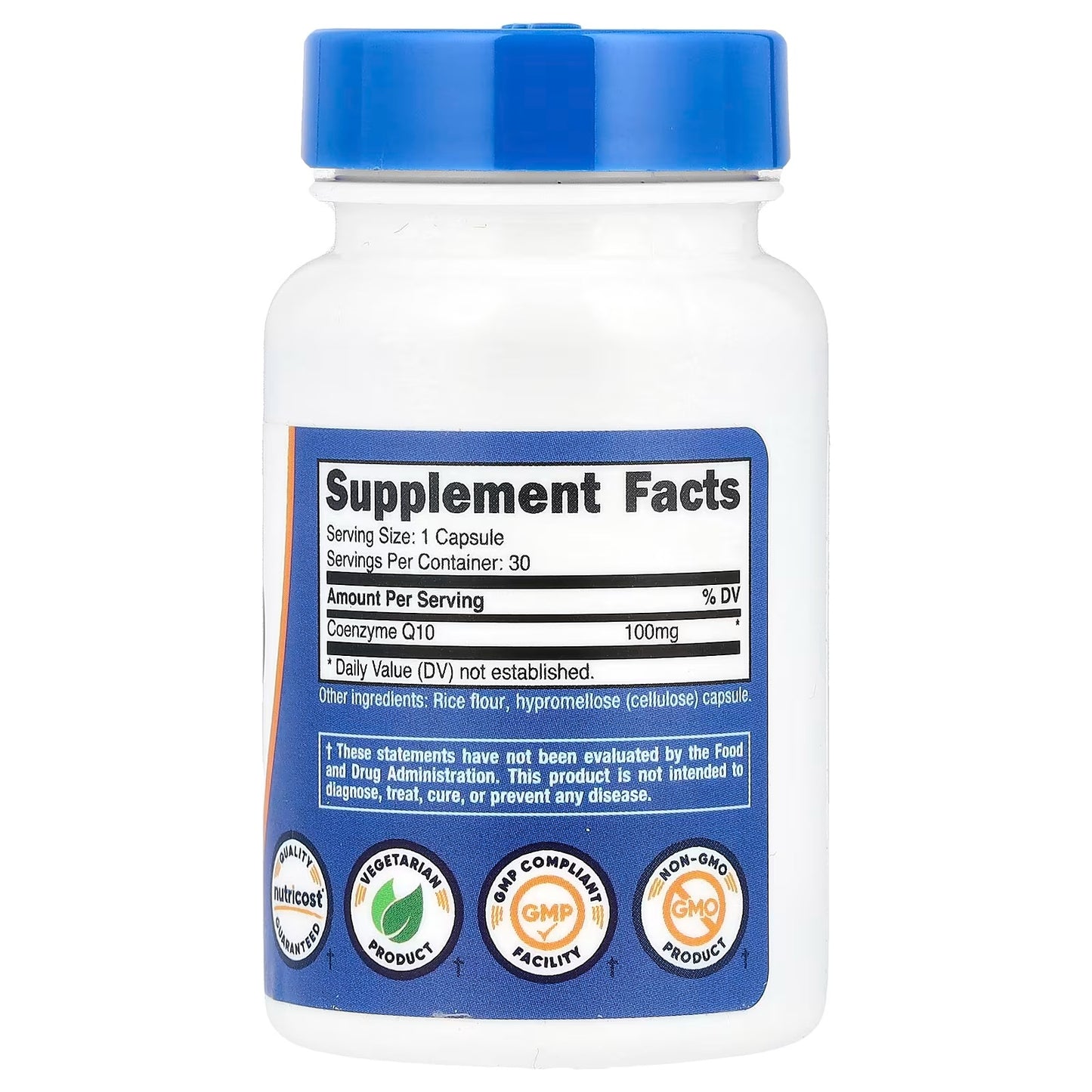 Nutricost CoQ10 100mg – 120 Servings, Better Absorption Coenzyme Q10 Softgels