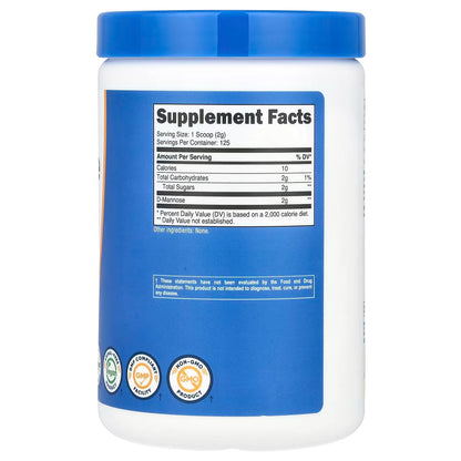 Nutricost D-Mannose Powder 250g – Pure D-Mannose Supplement, Non-GMO & Gluten-Free