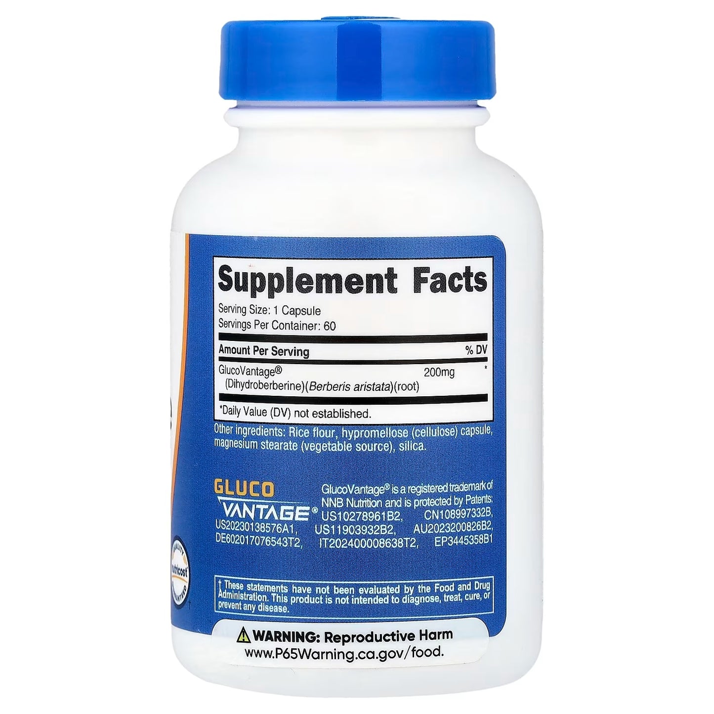 Nutricost Dihydroberberine 200mg – 60 Capsules | Highly Bioavailable Berberine Metabolite