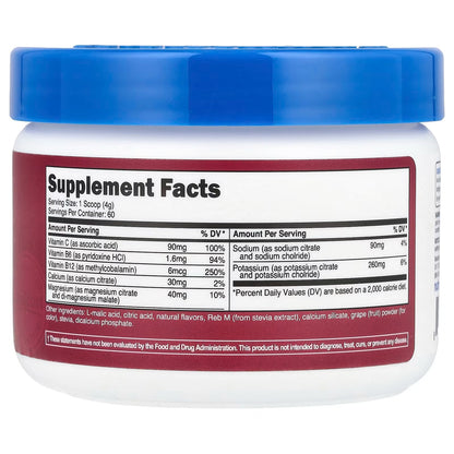 Nutricost Electrolytes Complex Grape – 40 Stickpacks, Hydration & Electrolyte Supplement