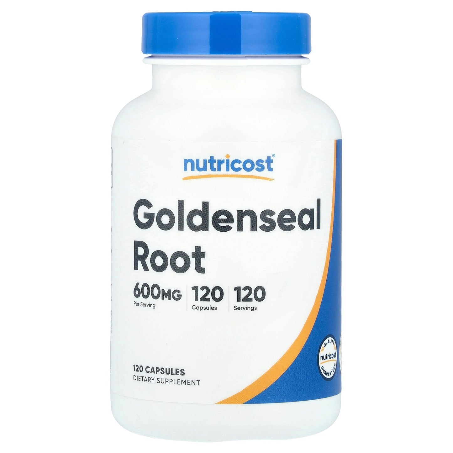 Nutricost Goldenseal Root 600mg – 120 Capsules, Gluten-Free & GMO-Free Herbal Supplement