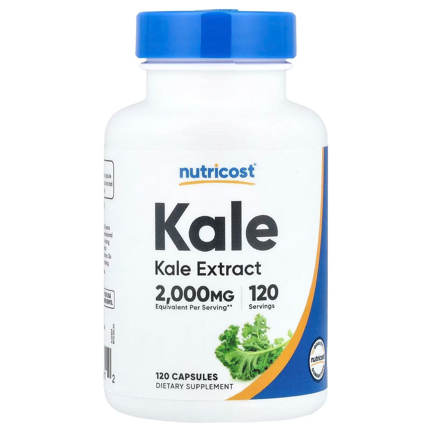 Nutricost Kale Extract – 120 Capsules, 120 Servings, GMO-Free Herbal & Superfood Supplement