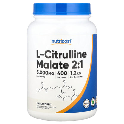 SEO-Optimized Product Title: Nutricost L-Citrulline Malate 2:1 Powder 600g – Pure Amino Acid & Pre-Workout Supplement