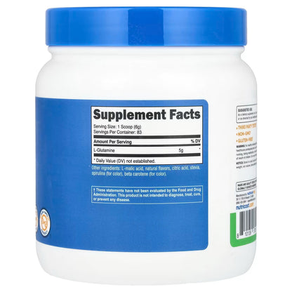 SEO-Optimized Product Title: Nutricost L-Glutamine Powder 500g – Green Apple Flavor, Gluten-Free Amino Acid Supplement