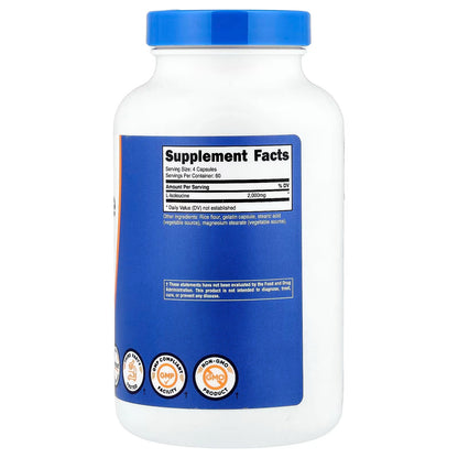 Nutricost L-Isoleucine 2000mg – 240 Capsules, 60 Servings, Essential Amino Acid Supplement