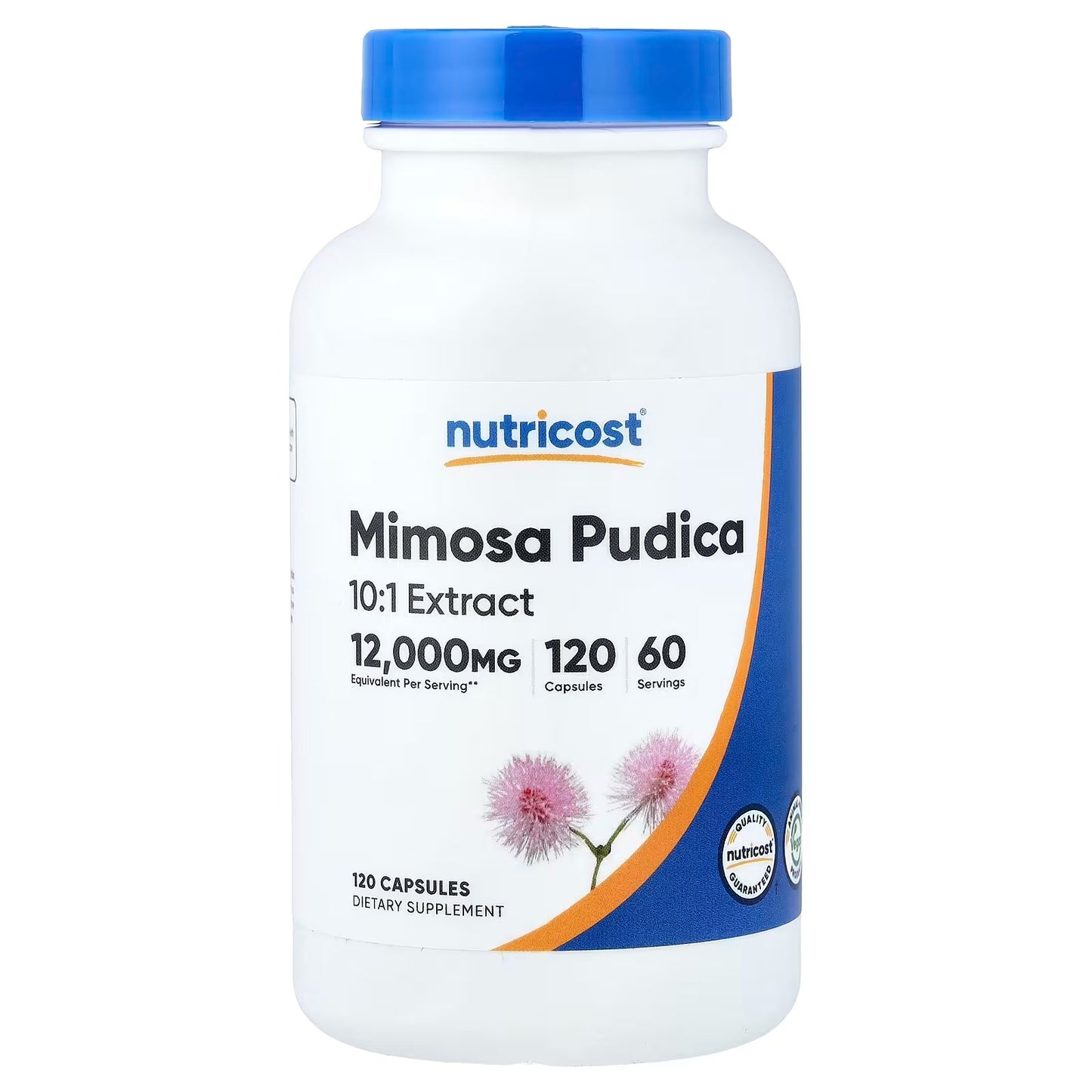 Nutricost Mimosa Pudica Seed Extract – 120 Vegan Capsules, 60 Servings, Herbal Supplement