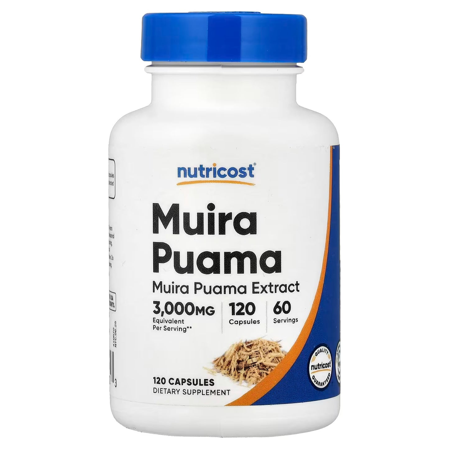 Nutricost Muira Puama Extract – 120 Capsules, 60 Servings, Herbal Botanical Supplement