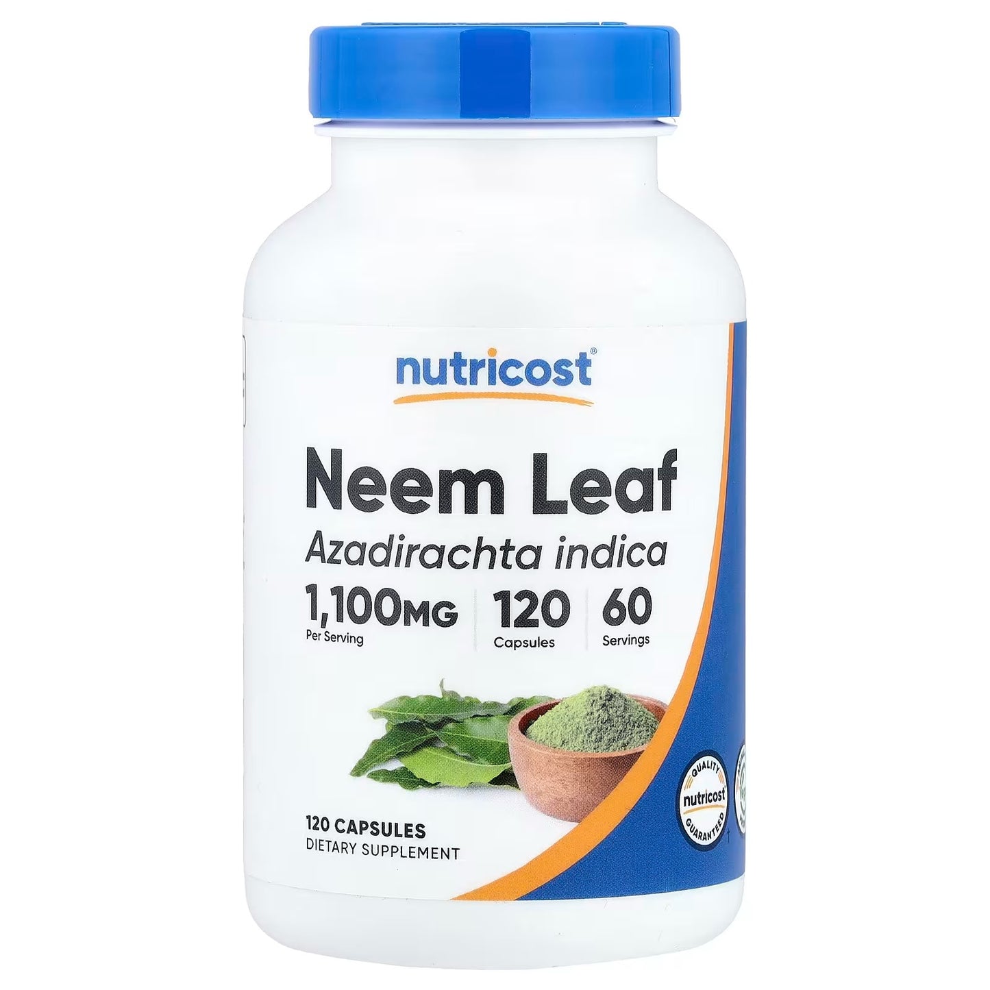 Nutricost Neem Leaf 120 Capsules – Natural Herbal Leaf Supplement
