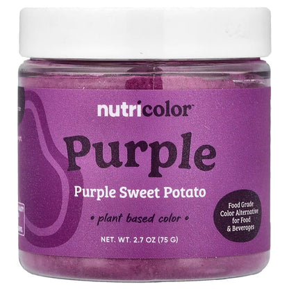 Nutricost Purple Plant-Based Food Coloring – Purple Sweet Potato Powder, Natural Food Color