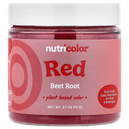 Nutricost Red Plant-Based Food Coloring – Beet Root Powder, 75 Servings, Natural Food Color