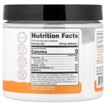 SEO-Optimized Product Title: Nutricost Pantry Baking Soda 1 lb (454g) – Multi-Purpose Baking, Cleaning & Deodorizing Powder