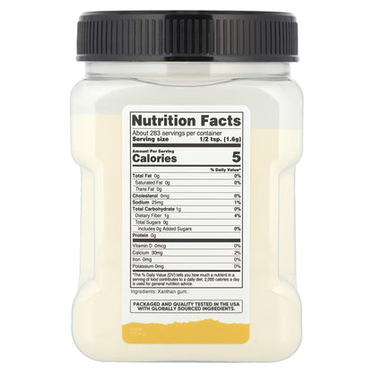 Nutricost Xanthan Gum 16.2 oz (454g) – Food Grade Thickener, Gluten-Free Pantry Ingredient