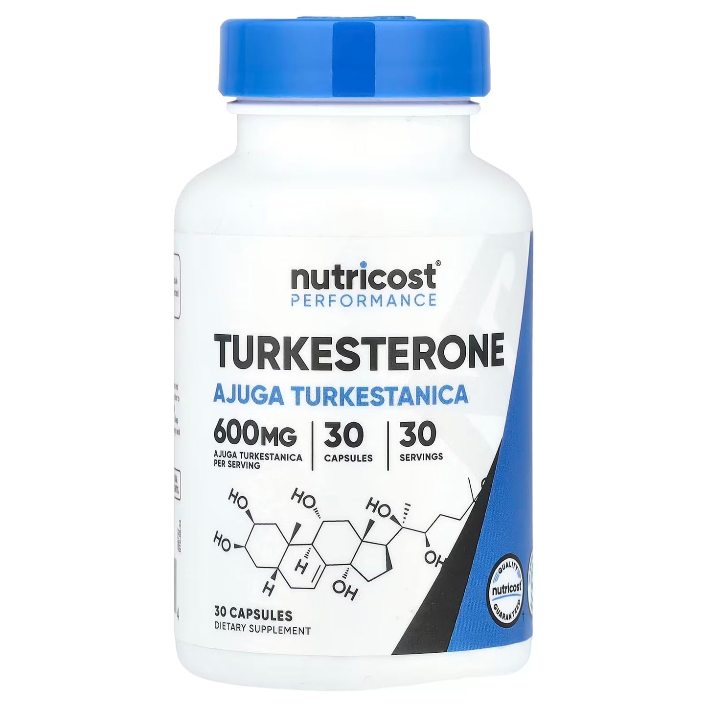 Nutricost Turkesterone 600mg – 120 Capsules, Dietary Supplement for Fitness & Performance