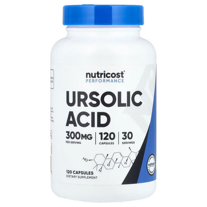 BulkSupplements Ursolic Acid 75mg – 240 Vegan Capsules, Rosemary Leaf Extract Supplement
