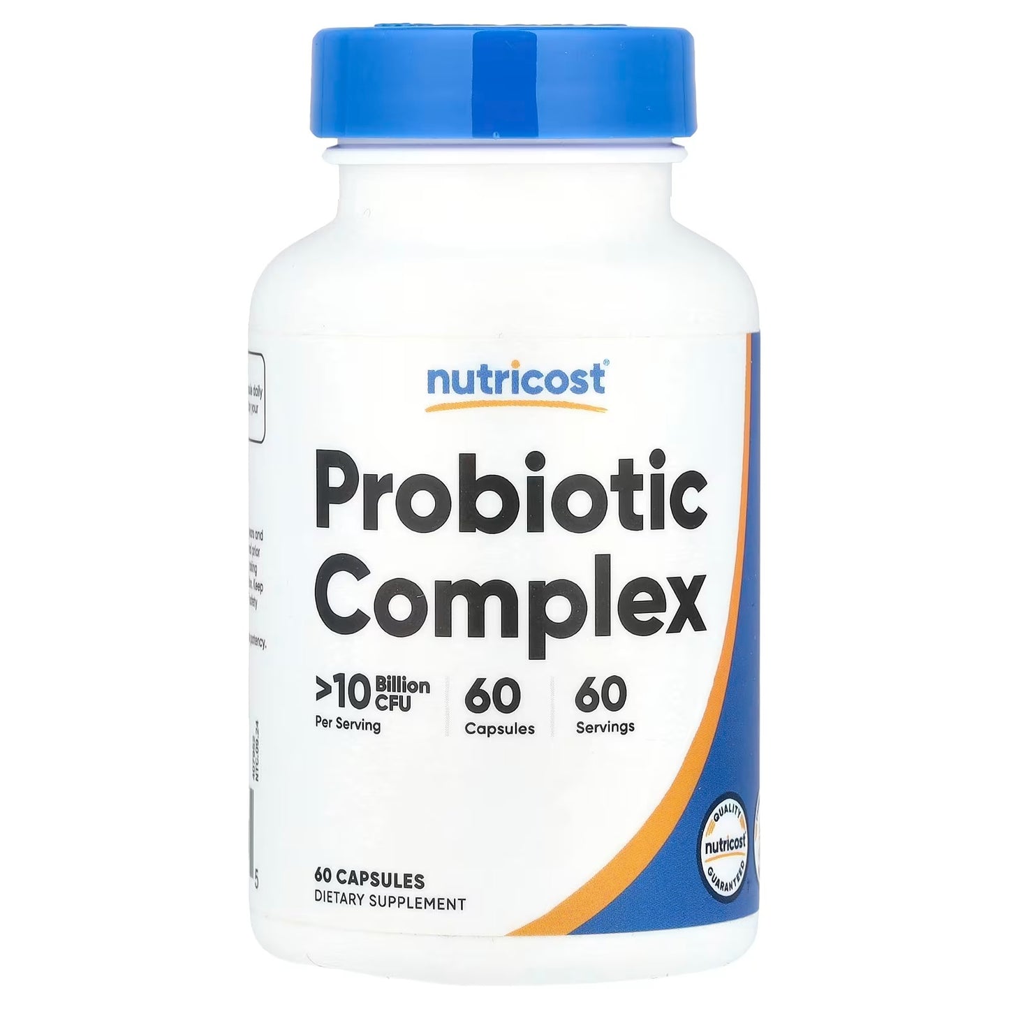 Nutricost Probiotic Complex 50 Billion CFU – 60 Vegetarian Capsules for Men & Women, Gluten-Free & GMO-Free