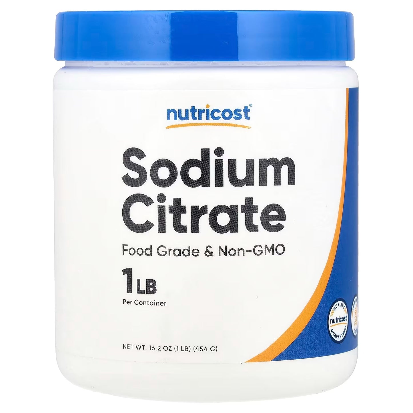 Nutricost Sodium Citrate Powder 16oz (454g) – Unflavored Sodium Citrate Supplement