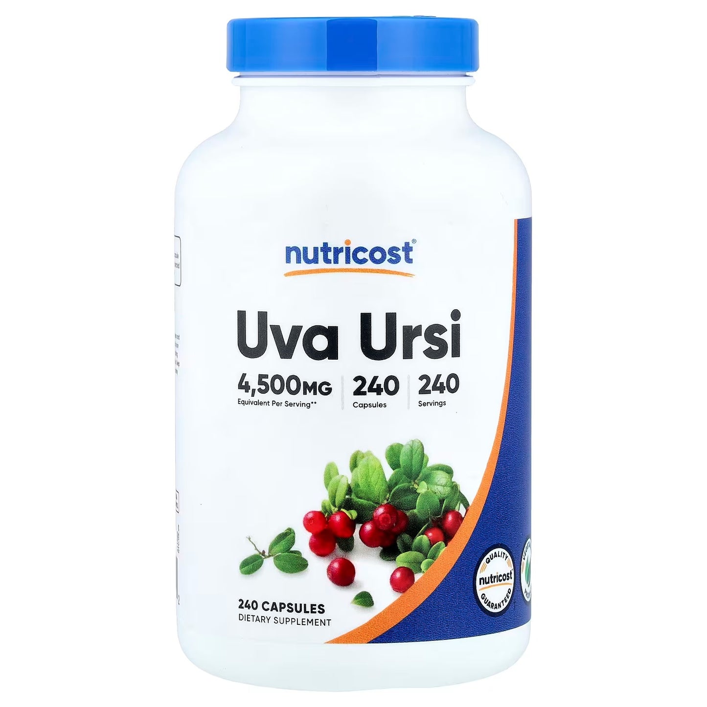 Nutricost Uva Ursi Extract – 240 Capsules, 240 Servings, Herbal Botanical Supplement