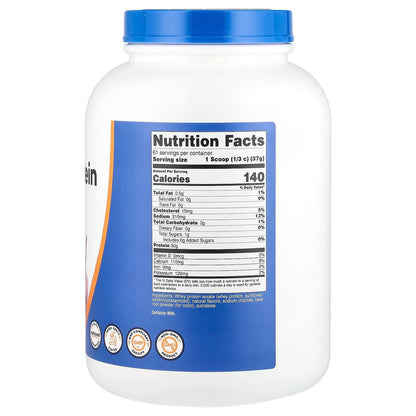 Nutricost Whey Protein Isolate 5 lbs (2.27kg) – Strawberry Milkshake Flavor, Premium Protein Powder