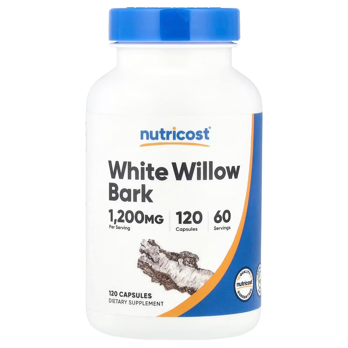 Nutricost White Willow Bark 600mg – 240 Vegetarian Capsules, Herbal Extract Supplement