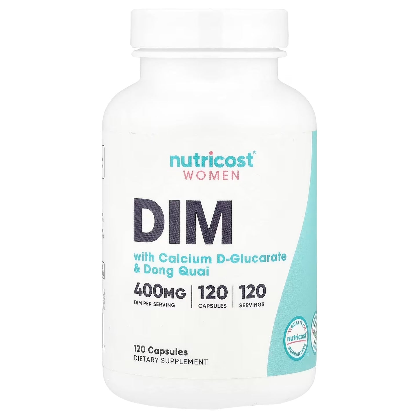 Nutricost DIM 400mg (Diindolylmethane) – 120 Capsules, Women’s Wellness Supplement