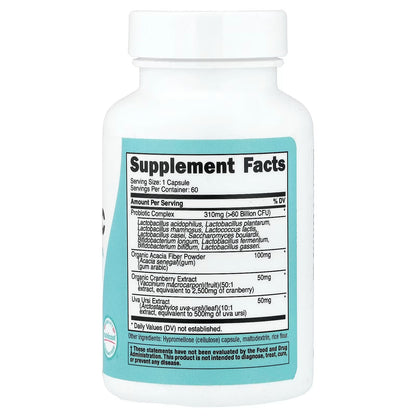 Nutricost Probiotic for Women 60 Billion CFU – 60 Capsules, Gluten-Free Women’s Probiotic Supplement
