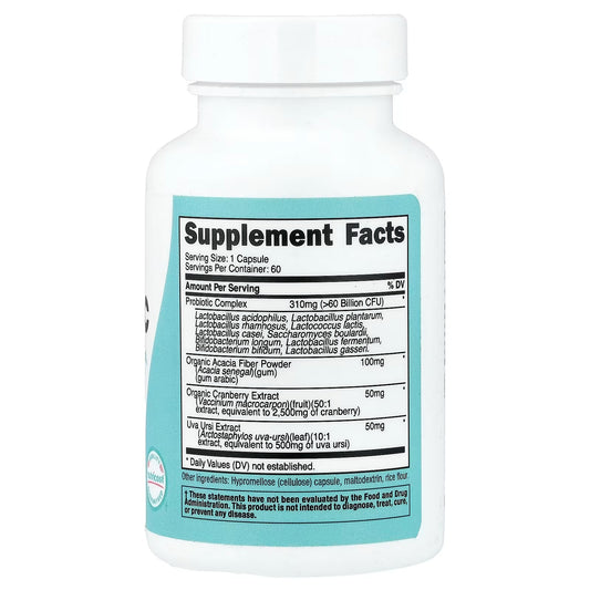 Nutricost Probiotic for Women 60 Billion CFU – 60 Capsules, Gluten-Free Women’s Probiotic Supplement